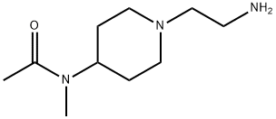 N-(1-(2-氨基乙基)哌啶-4-基)-N-甲基乙酰胺, 1353965-23-7, 结构式
