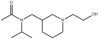 N-[1-(2-Hydroxy-ethyl)-piperidin-3-ylMethyl]-N-isopropyl-acetaMide Structure