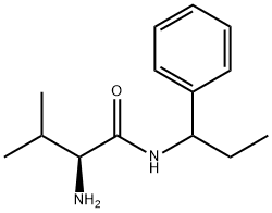 (S)-2-AMino-3-Methyl-N-(1-phenyl-propyl)-butyraMide 化学構造式