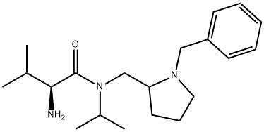 (S)-2-AMino-N-(1-benzyl-pyrrolidin-2-ylMethyl)-N-isopropyl-3-Methyl-butyraMide Structure