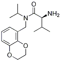 (S)-2-AMino-N-(2,3-dihydro-benzo[1,4]dioxin-5-ylMethyl)-N-isopropyl-3-Methyl-butyraMide Structure