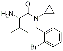 (S)-2-AMino-N-(2-broMo-benzyl)-N-cyclopropyl-3-Methyl-butyraMide Struktur
