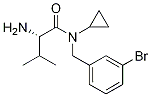 (S)-2-AMino-N-(3-broMo-benzyl)-N-cyclopropyl-3-Methyl-butyraMide Struktur