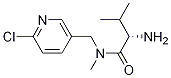 (S)-2-AMino-N-(6-chloro-pyridin-3-ylMethyl)-3,N-diMethyl-butyraMide Struktur