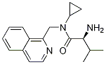 (S)-2-AMino-N-cyclopropyl-N-isoquinolin-1-ylMethyl-3-Methyl-butyraMide Struktur