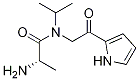 (S)-2-AMino-N-isopropyl-N-[2-oxo-2-(1H-pyrrol-2-yl)-ethyl]-propionaMide Struktur