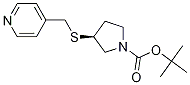(S)-3-(Pyridin-4-ylMethylsulfanyl)-
pyrrolidine-1-carboxylic acid tert-
butyl ester|
