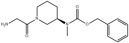 [(R)-1-(2-AMino-acetyl)-piperidin-3-yl]-Methyl-carbaMic acid benzyl ester Structure