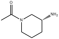1-((R)-3-AMino-piperidin-1-yl)-ethanone Struktur