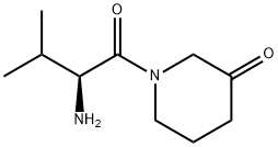 1-((S)-2-AMino-3-Methyl-butyryl)-piperidin-3-one Struktur
