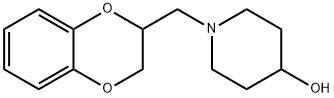 1-(2,3-二氢-苯并[1,4]二氧杂环己-2-基甲基)-哌啶-4-醇, 1353985-43-9, 结构式