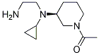 1-{(S)-3-[(2-AMino-ethyl)-cyclopropyl-aMino]-piperidin-1-yl}-ethanone Structure