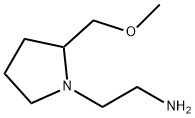 2-(2-MethoxyMethyl-pyrrolidin-1-yl)-ethylaMine 化学構造式