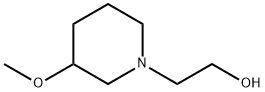 2-(3-Methoxy-piperidin-1-yl)-ethanol Struktur