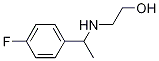 2-[1-(4-Fluoro-phenyl)-ethylaMino]-ethanol Structure