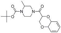 2-Methyl-4-(2,3,4a,8a-tetrahydro-benzo[1,4]dioxine-2-carbonyl)-piperazine-1-carboxylic acid tert-butyl ester