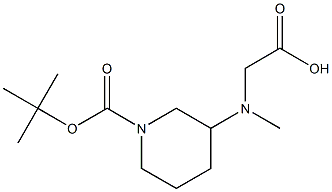 3-(CarboxyMethyl-Methyl-aMino)-piperidine-1-carboxylic acid tert-butyl ester|3-(羧甲基-甲基-氨基)-哌啶-1-羧酸叔丁酯