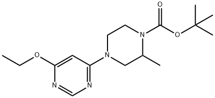 1353972-65-2 4-(6-乙氧基-嘧啶-4-基)-2-甲基-哌嗪-1-羧酸叔丁酯