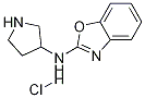 Benzooxazol-2-yl-pyrrolidin-3-yl-aMine hydrochloride Struktur