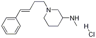 甲基-[1-((E)-4-苯基-丁-3-烯基)-哌啶-3-基]-胺盐酸盐, 1353990-92-7, 结构式
