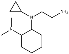 N-(2-AMino-ethyl)-N-cyclopropyl-N',N'-diMethyl-cyclohexane-1,2-diaMine 结构式