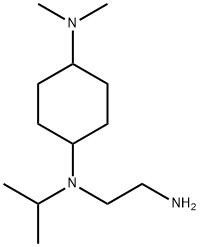 N-(2-AMino-ethyl)-N-isopropyl-N',N'-diMethyl-cyclohexane-1,4-diaMine Structure