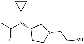 N-Cyclopropyl-N-[(S)-1-(2-hydroxy-ethyl)-pyrrolidin-3-yl]-acetaMide price.