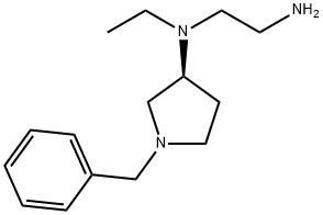 N*1*-((S)-1-Benzyl-pyrrolidin-3-yl)-N*1*-ethyl-ethane-1,2-diaMine,1353996-42-5,结构式