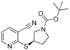 (R)-3-(3-Cyano-pyridin-2-ylsulfanyl
)-pyrrolidine-1-carboxylic acid ter
t-butyl ester