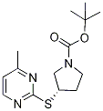 (S)-3-(4-Methyl-pyriMidin-2-ylsulfa
nyl)-pyrrolidine-1-carboxylic acid
tert-butyl ester
