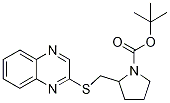 2-(Quinoxalin-2-ylsulfanylMethyl)-p
yrrolidine-1-carboxylic acid tert-b
utyl ester