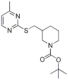 3-(4-Methyl-pyriMidin-2-ylsulfanylM
ethyl)-piperidine-1-carboxylic acid
tert-butyl ester