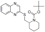 2-(Quinoxalin-2-ylsulfanylMethyl)-p
iperidine-1-carboxylic acid tert-bu
tyl ester