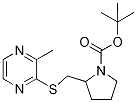 2-(3-Methyl-pyrazin-2-ylsulfanylMet
hyl)-pyrrolidine-1-carboxylic acid
tert-butyl ester