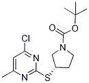 (S)-3-(4-Chloro-6-Methyl-pyriMidin-
2-ylsulfanyl)-pyrrolidine-1-carboxy
lic acid tert-butyl ester