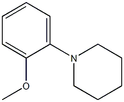 1-(2-Methoxyphenyl)piperidine Struktur