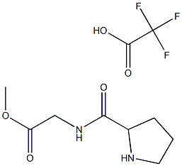 2-(2-Methoxy-2-oxoethylcarbaMoyl)pyrrolidine Trifluoroacetate
