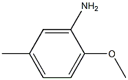 2-Methoxy-5-methylaniline Solution Struktur