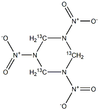  Hexahydro-1,3,5-trinitro-1,3,5-triazine (13C3) Solution