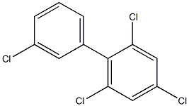 2.3'.4.6-Tetrachlorobiphenyl Solution 结构式