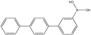 3-(三联苯)硼酸 结构式