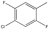 2,5-Difluoro-4-chlorotoluene 化学構造式