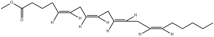 Arachidonic Acid methyl ester-d8 Struktur