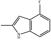 2-甲基-4-氟吲哚,1260383-51-4,结构式
