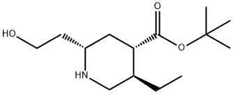 tert-Butyl (2S,4S,5R)-5-Ethyl-2-(2-hydroxyethyl)piperidine-4-carboxylate|(2S,4S,5R)-2-(2-羟乙基)-5-乙基哌啶-4-甲酸叔丁酯