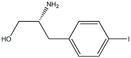 (R)-2-aMino-3-(4-iodophenyl)propan-1-ol Structure
