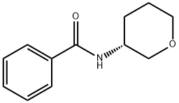 (R)-N-(四氢-2H-吡喃-3-基)苯甲酰胺, 1347675-92-6, 结构式