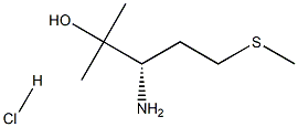 (S)-3-AMino-2-Methyl-5-(Methylthio)-2-pentanol hydrochloride, 1400744-21-9, 结构式