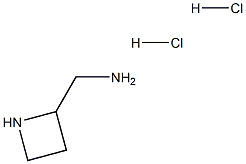 2-氮杂环丁烷甲胺二盐酸盐, 1389264-23-6, 结构式