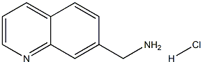 (quinolin-7-yl)MethanaMine hydrochloride Struktur